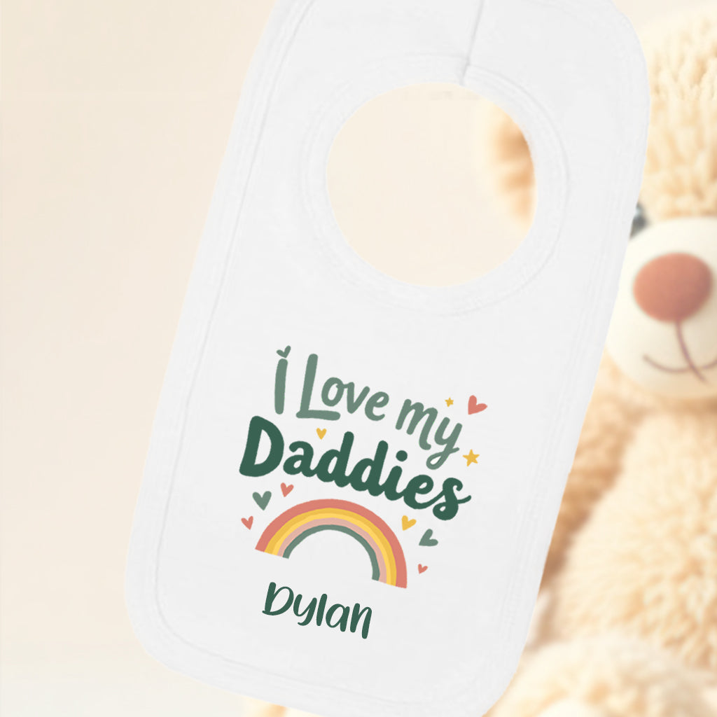 I Love My Daddies, Personalised Baby Grow, New Baby Bodysuit - 1107