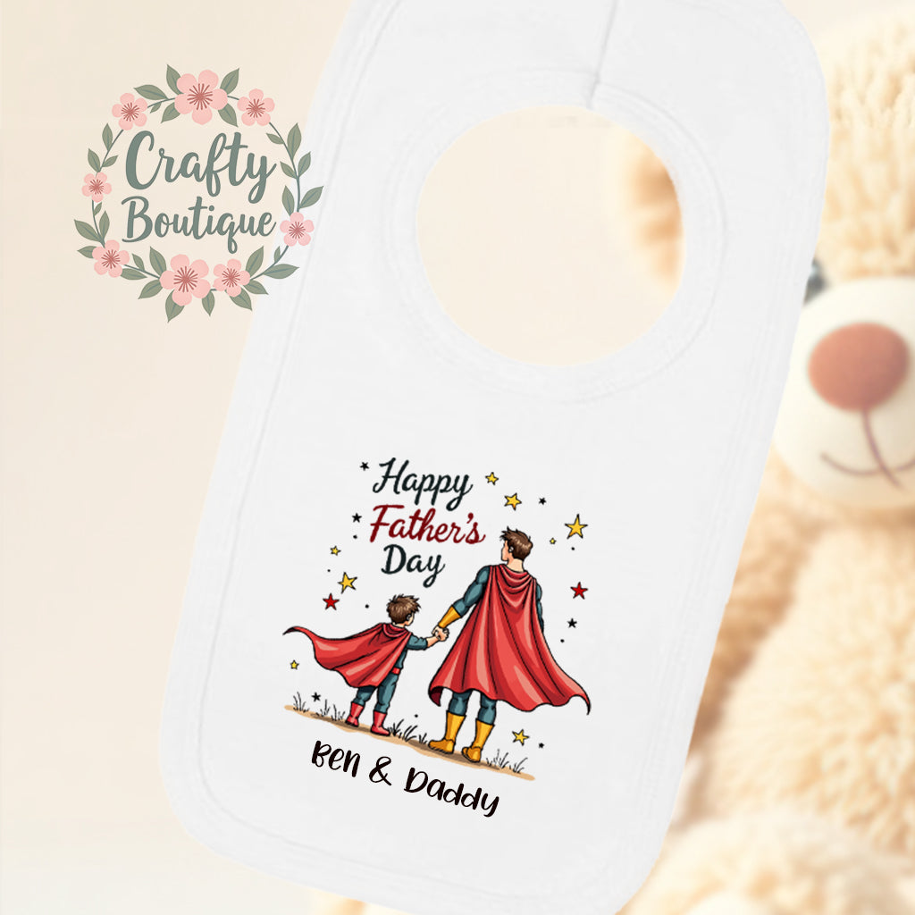 Personalised Father's Day Tshirt, First Fathers Day Baby Grow - 1222