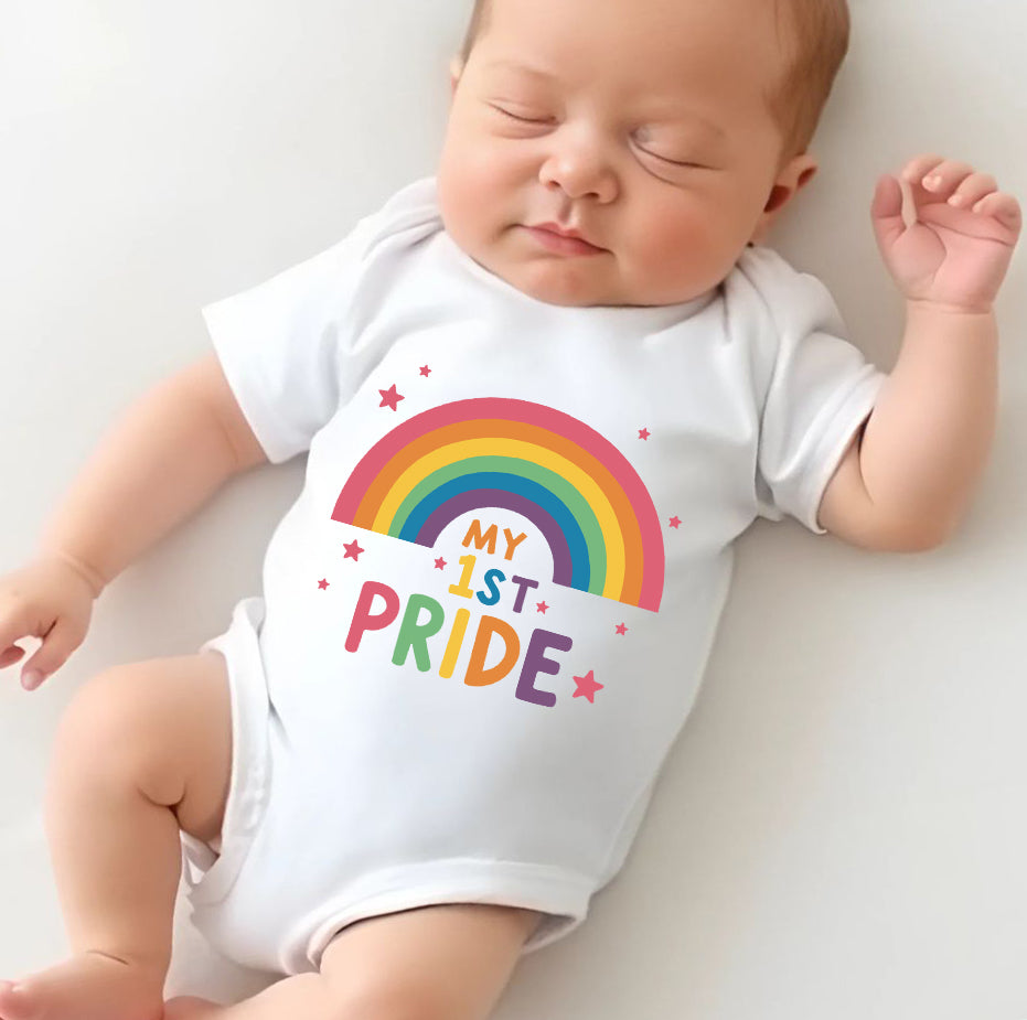 My First Pride Baby Bodysuit, Sleepsuit, Bib - 1109
