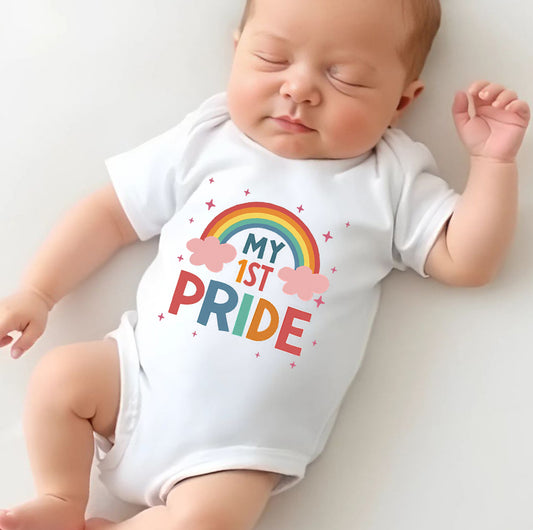 My First Pride Baby Bodysuit, Sleepsuit, Bib - 1110
